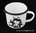 Emaille Kaffeepott Husky