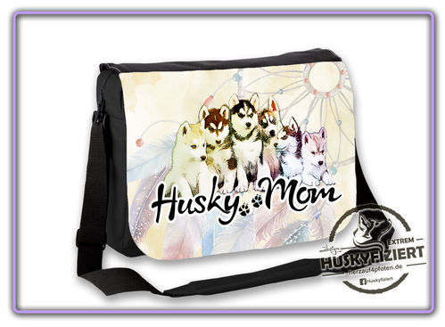 Große Fototasche – Husky-Mom