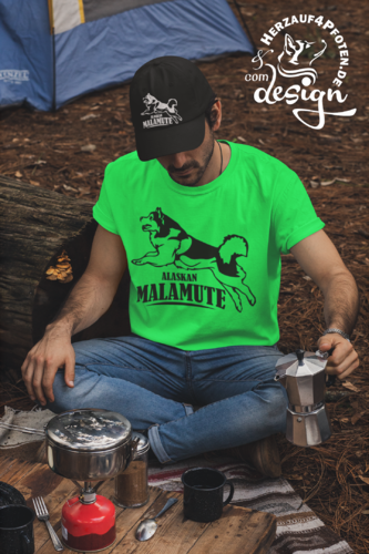 Hochwertiges Active-Shirt Alaskan Malamute