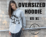 Ladies`Oversized Hoodie HUSKYLOVE Nr.2
